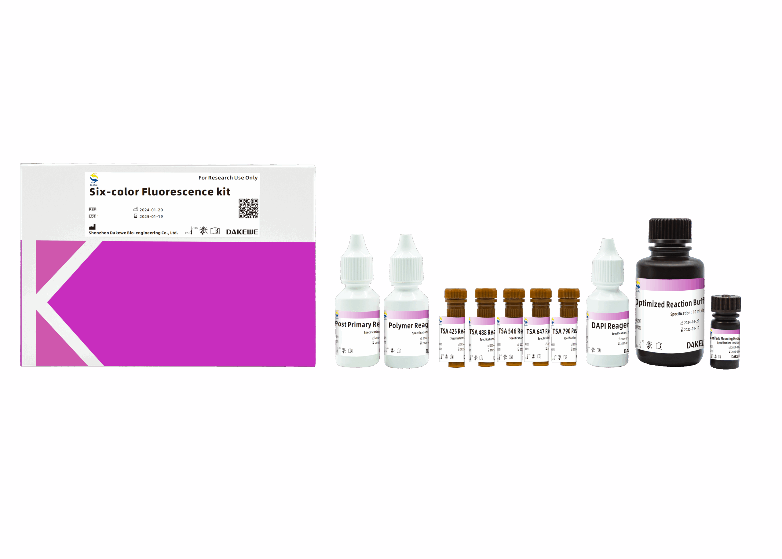 Six-color Fluorescence kit
